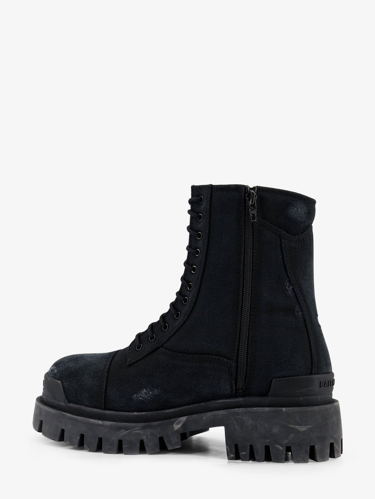 Balenciaga Strike leather boots - Black