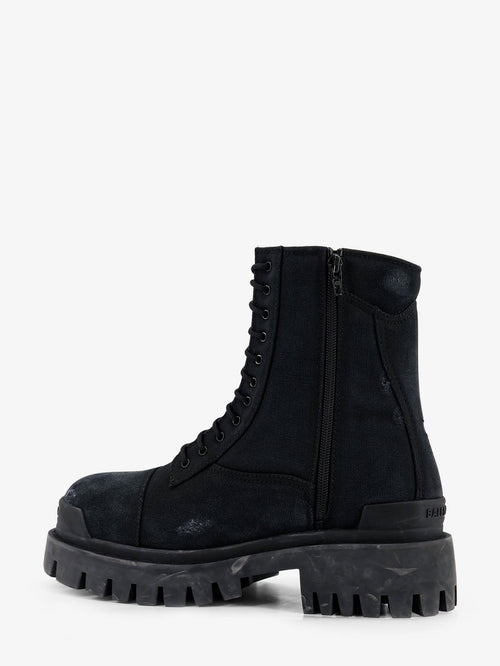 Balenciaga Strike leather boots - Black