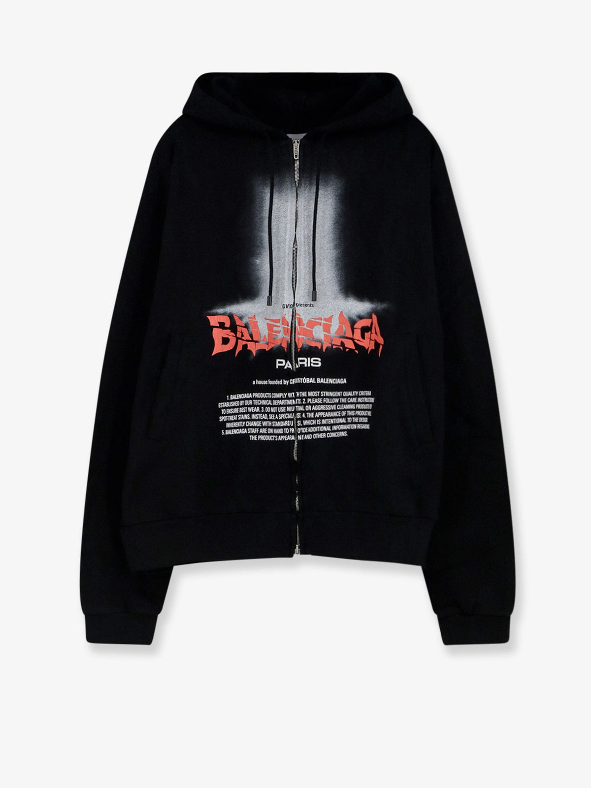 Balenciaga The Door cotton sweatshirt - Black
