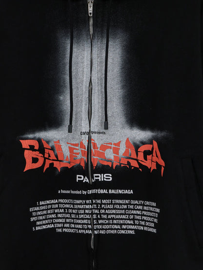 Balenciaga The Door cotton sweatshirt - Black