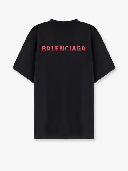 Balenciaga Cotton T-Shirt - Black