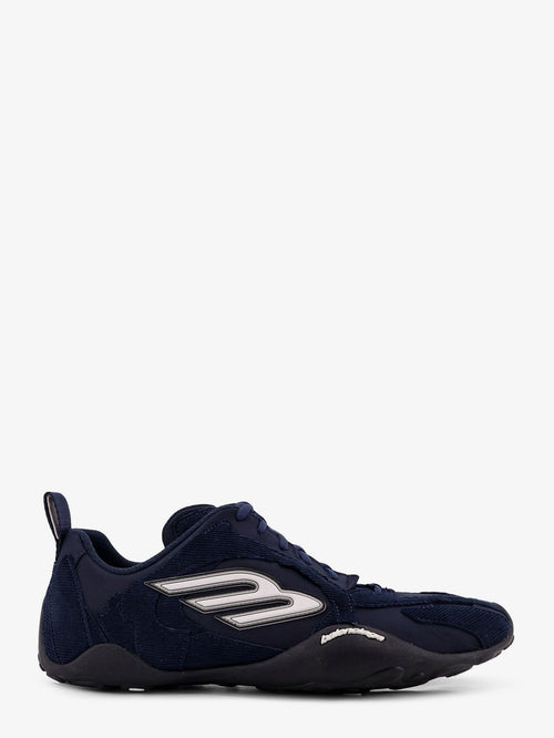 Balenciaga Monday Ultra sneakers with velvet inserts - Navy / White / Black