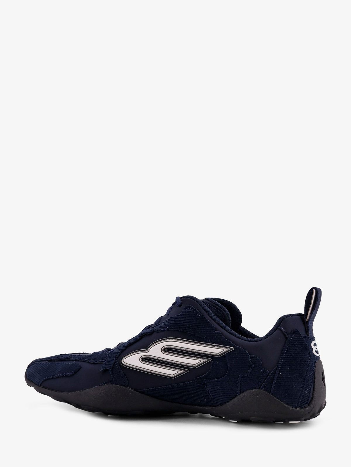 Balenciaga Monday Ultra sneakers with velvet inserts - Navy / White / Black