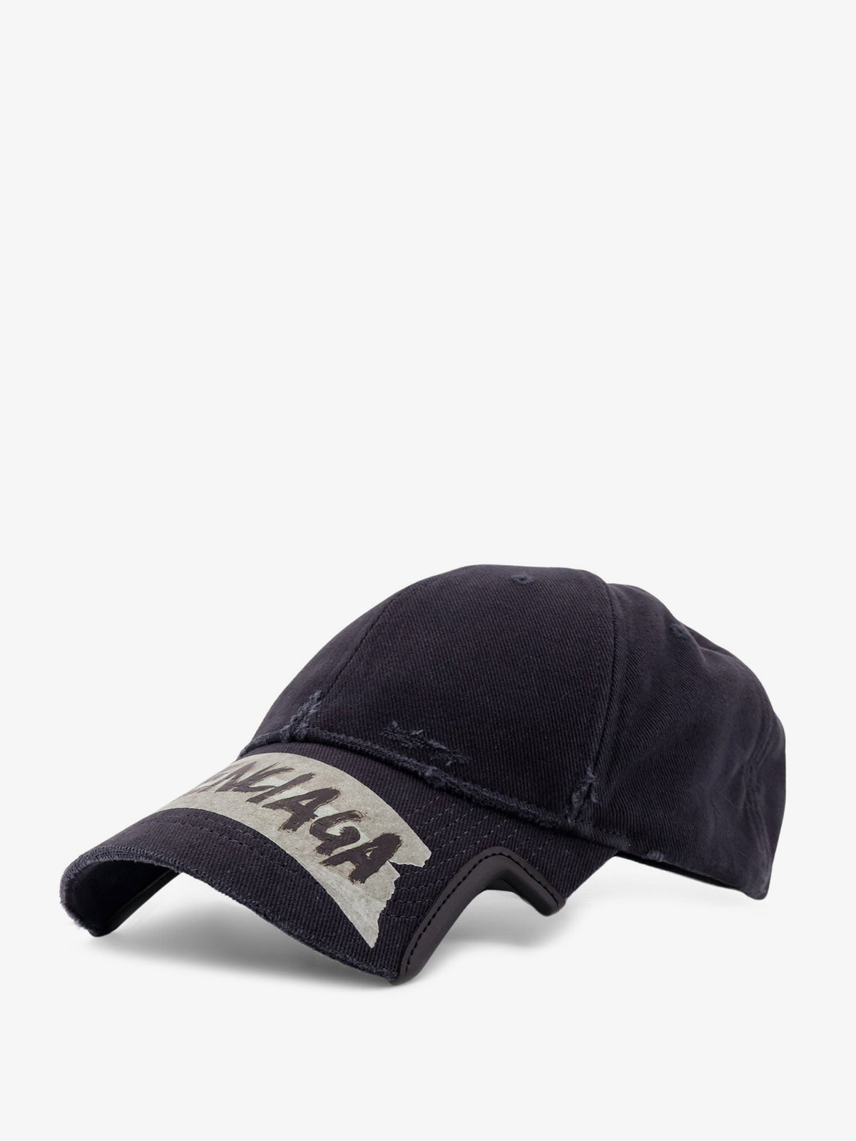 Balenciaga Cotton hat - Faded Washed Black