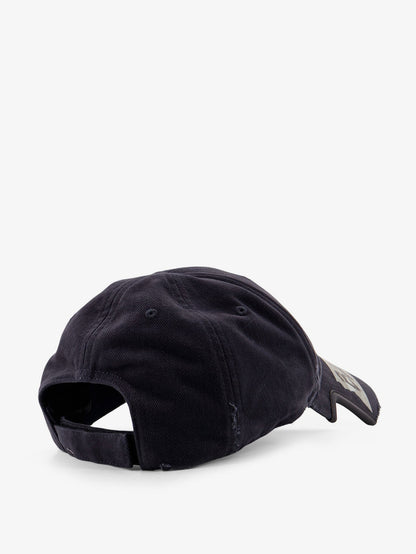 Balenciaga Cotton hat - Faded Washed Black