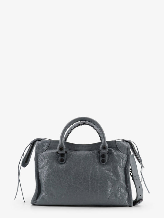 Balenciaga Le City Bag S leather crossbody bag - Bluegrey