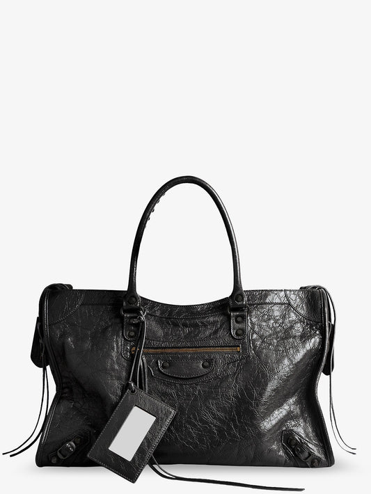 Balenciaga Le City Bag L leather handbag - Black