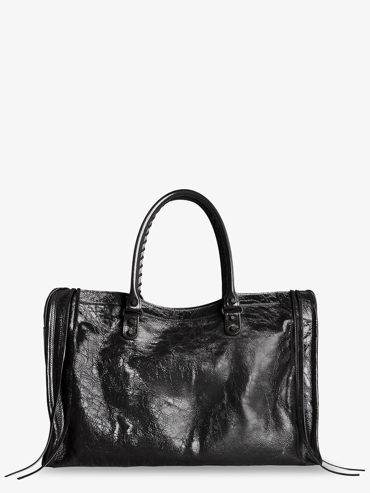 Balenciaga Le City Bag L leather handbag - Black