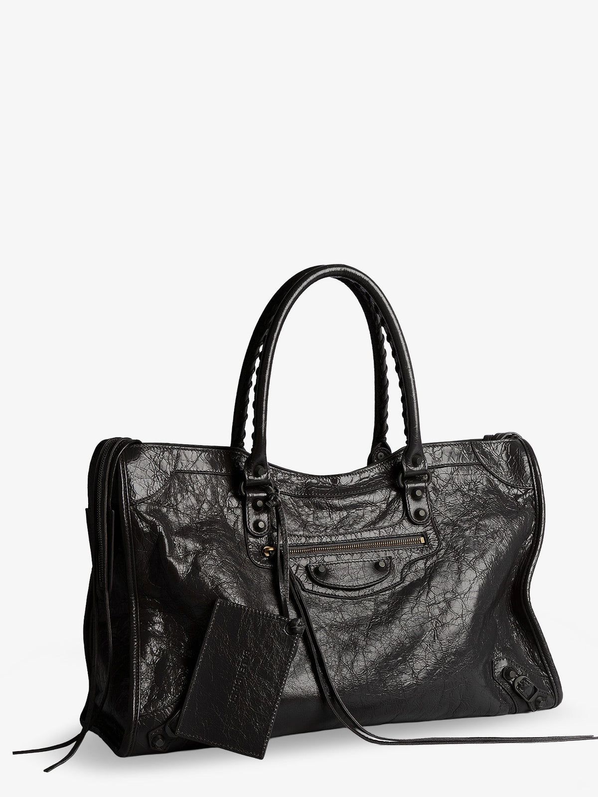 Balenciaga Le City Bag L leather handbag - Black