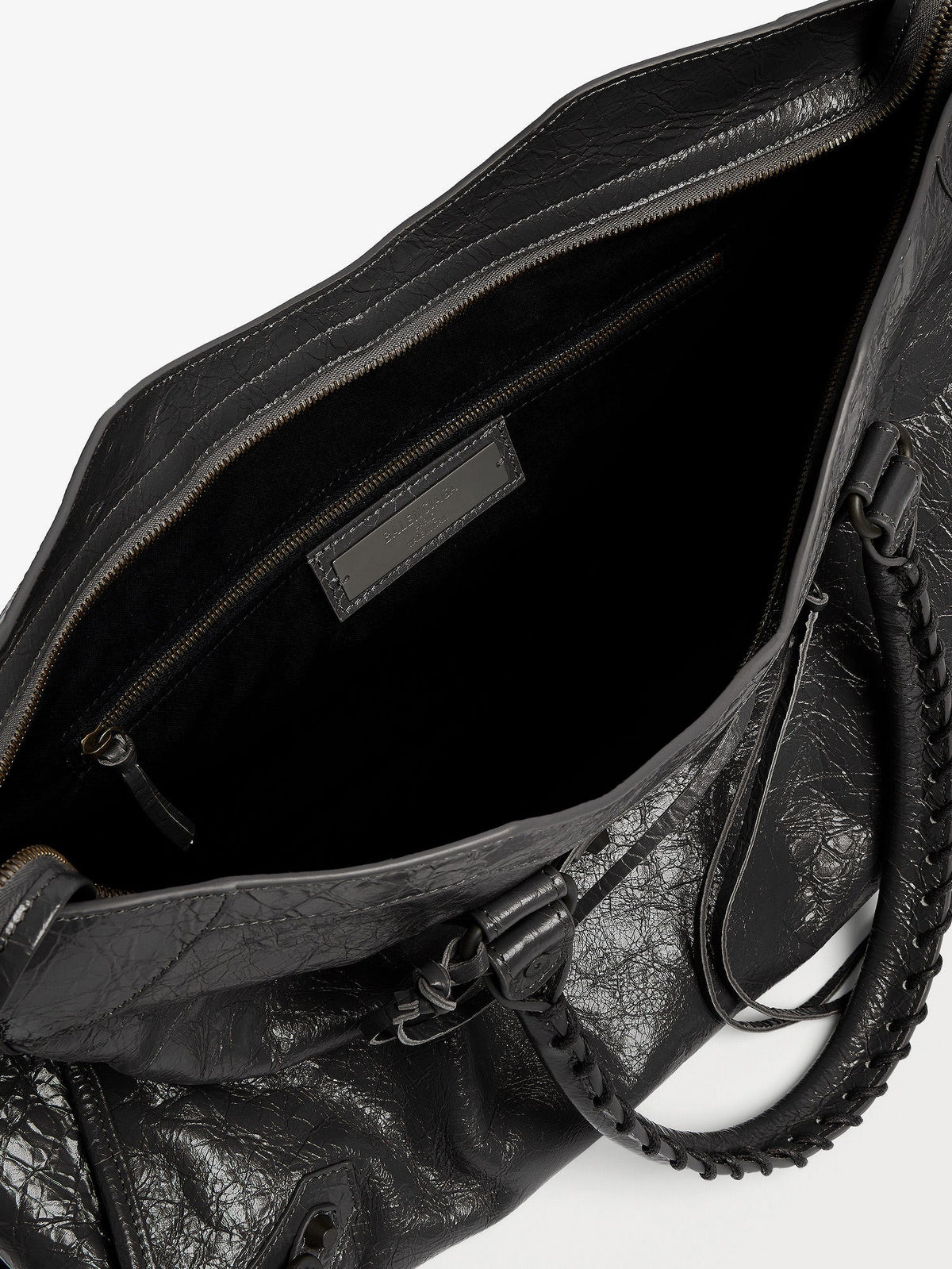 Balenciaga Le City Bag L leather handbag - Black