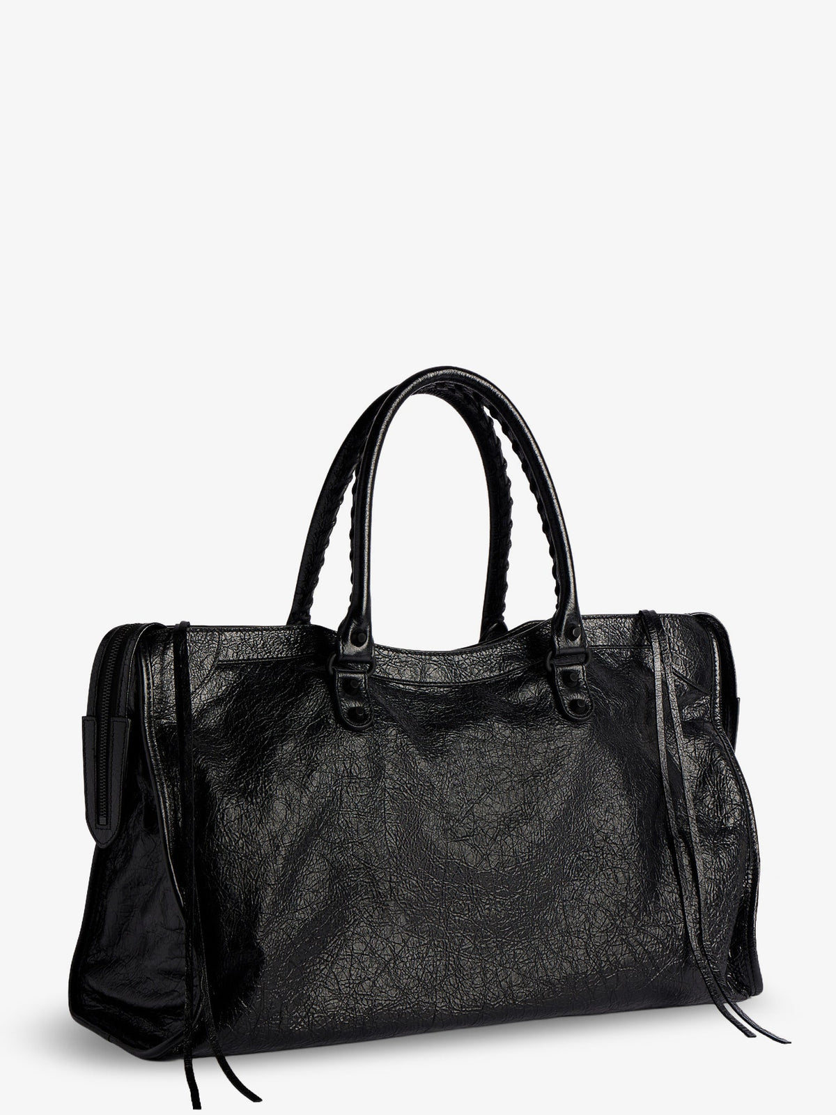 Balenciaga Le City Bag L leather handbag - Black