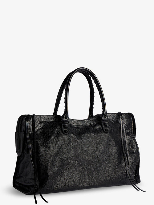 Balenciaga Le City Bag L leather handbag - Black