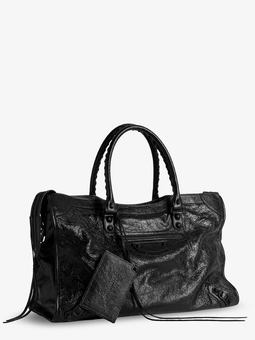 Balenciaga Le City Bag L leather handbag - Black
