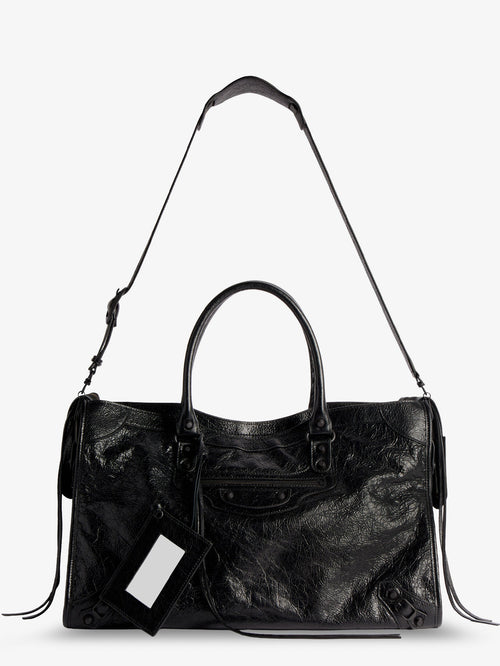 Balenciaga Le City Bag L leather handbag - Black