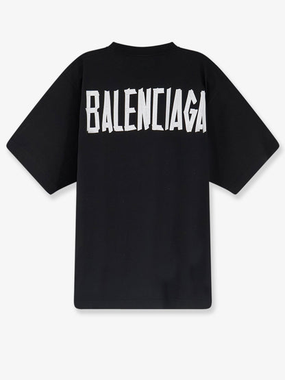 Balenciaga Cotton T-Shirt - Black