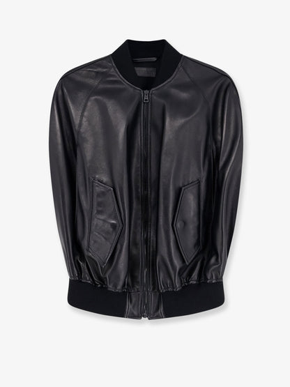 Balenciaga Sleeveless leather jacket - Black