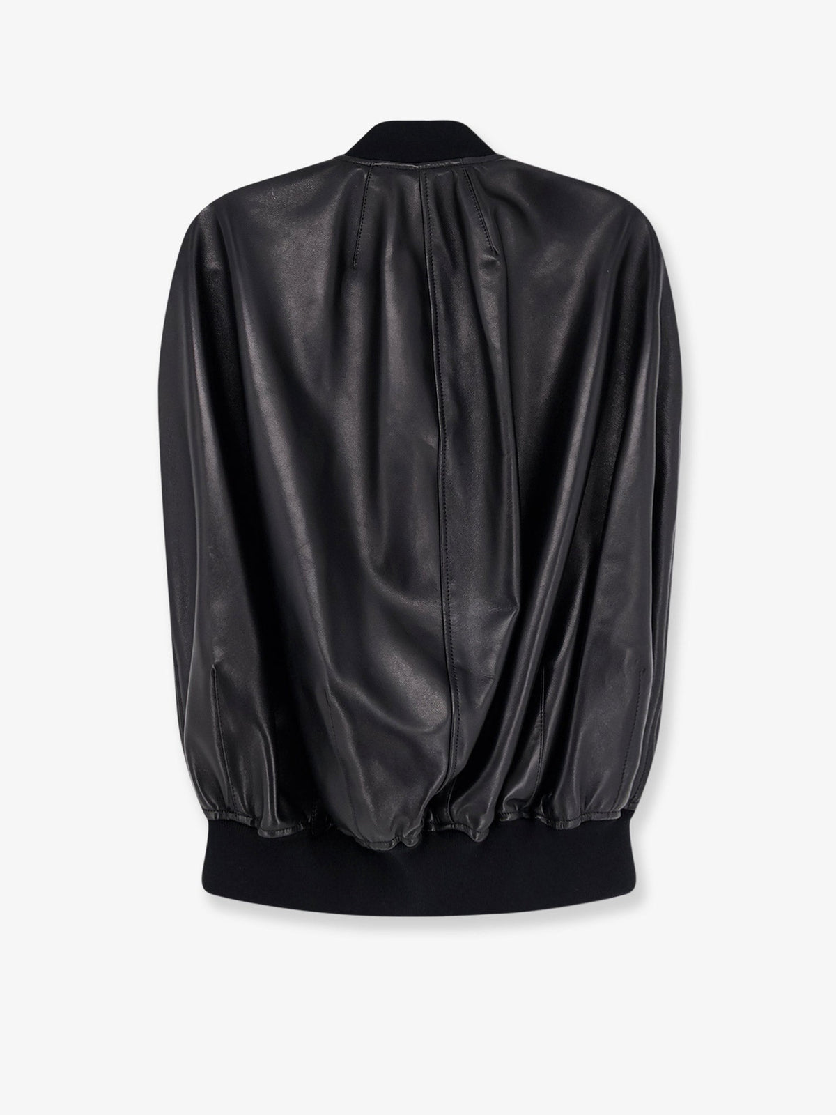 Balenciaga Sleeveless leather jacket - Black