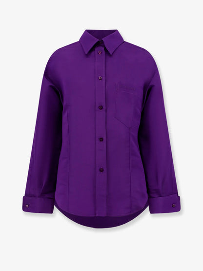 BALENCIAGA - Silk shantung shirt