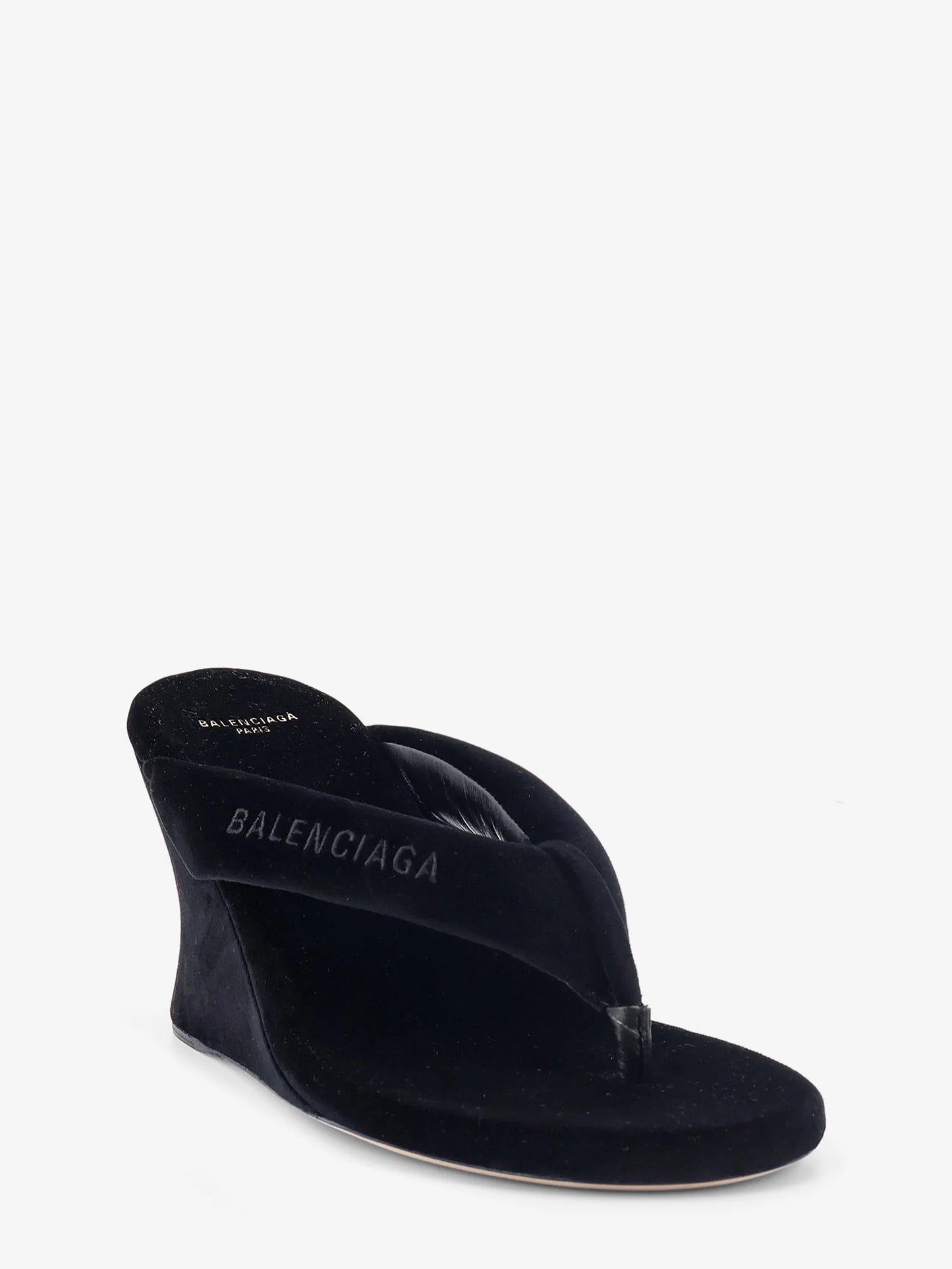 BALENCIAGA - Gaeta velvet sandals
