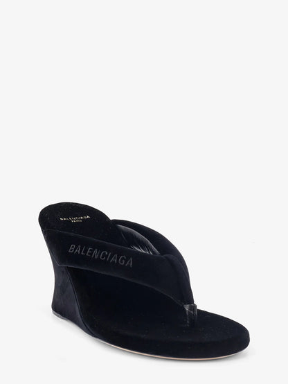 BALENCIAGA - Gaeta velvet sandals