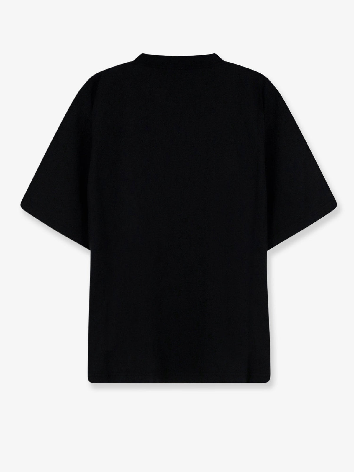 Balenciaga Cotton T-shirt with front print - Black