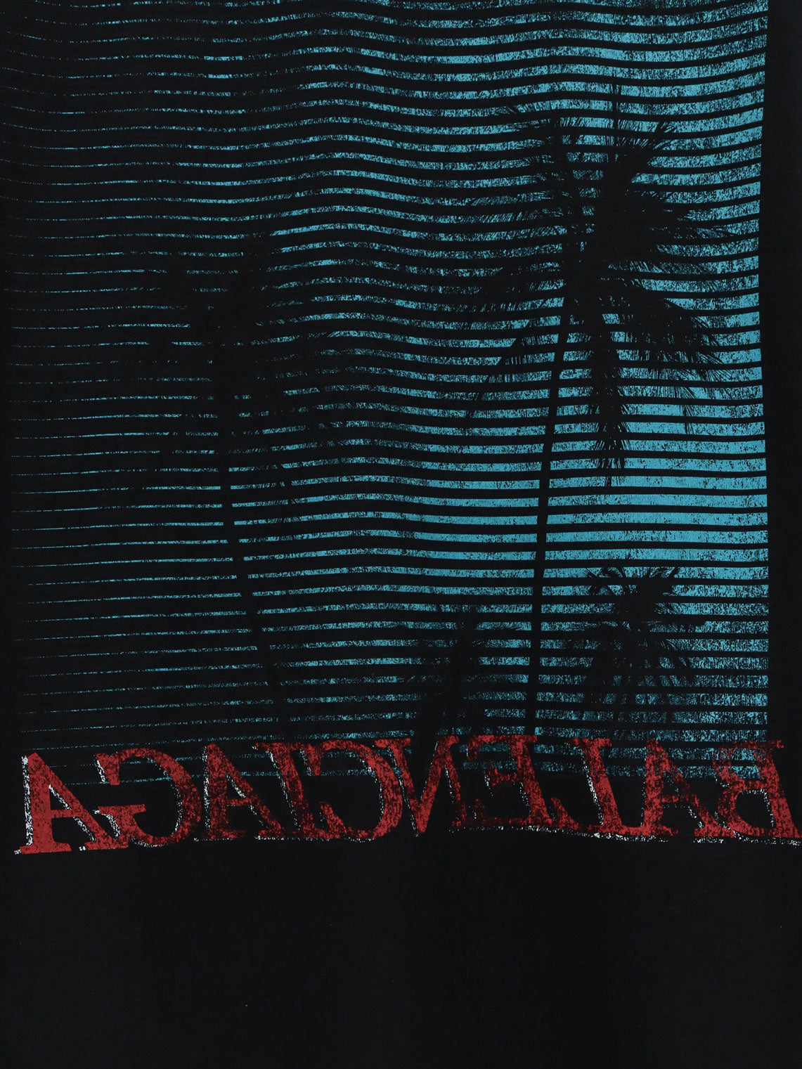 Balenciaga Cotton T-shirt with front print - Black