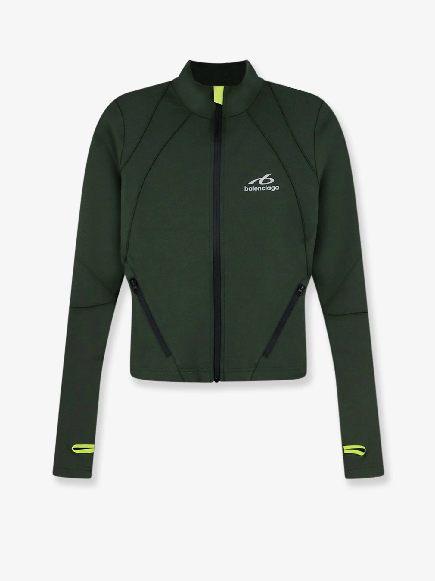 BALENCIAGA - Fitted Zip-Up sweatshirt