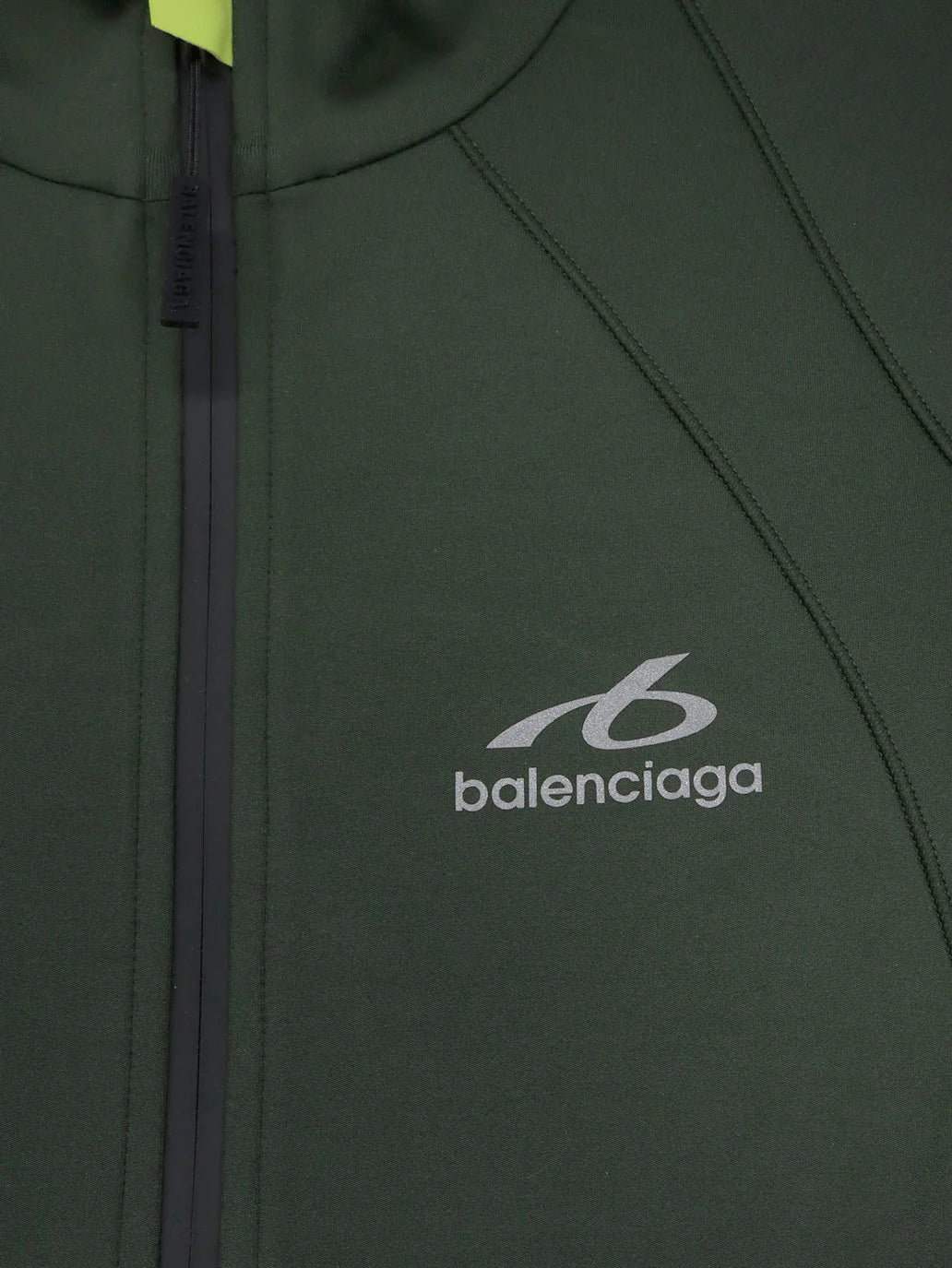 BALENCIAGA - Fitted Zip-Up sweatshirt