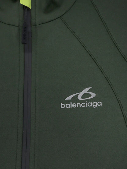 BALENCIAGA - Fitted Zip-Up sweatshirt