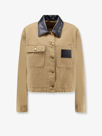 BALENCIAGA - Workwear Cropped Canvas Jacket