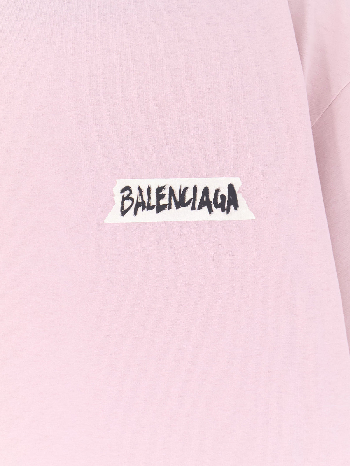 Balenciaga Cotton T-Shirt - Pink