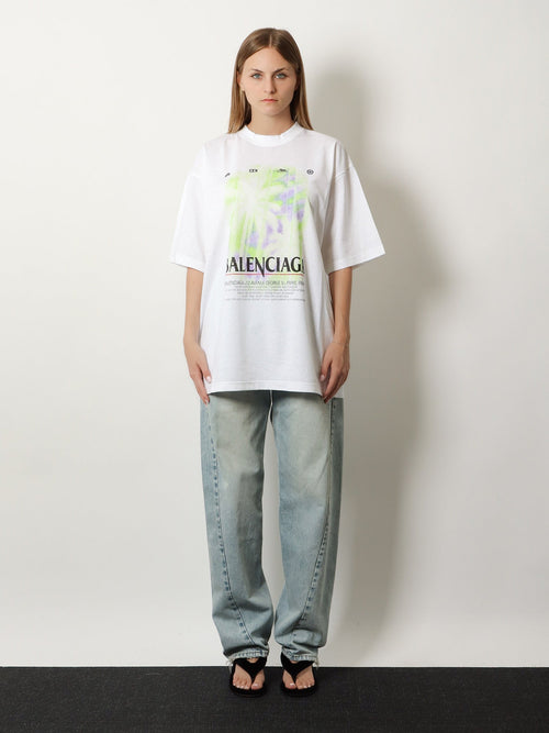 Balenciaga The Window cotton T-shirt - White