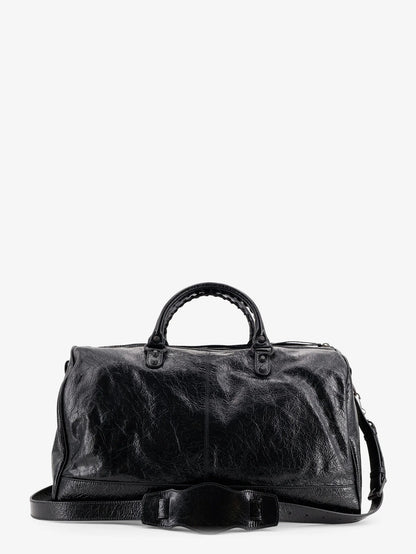 BALENCIAGA - Le City Boston L Leather Handbag