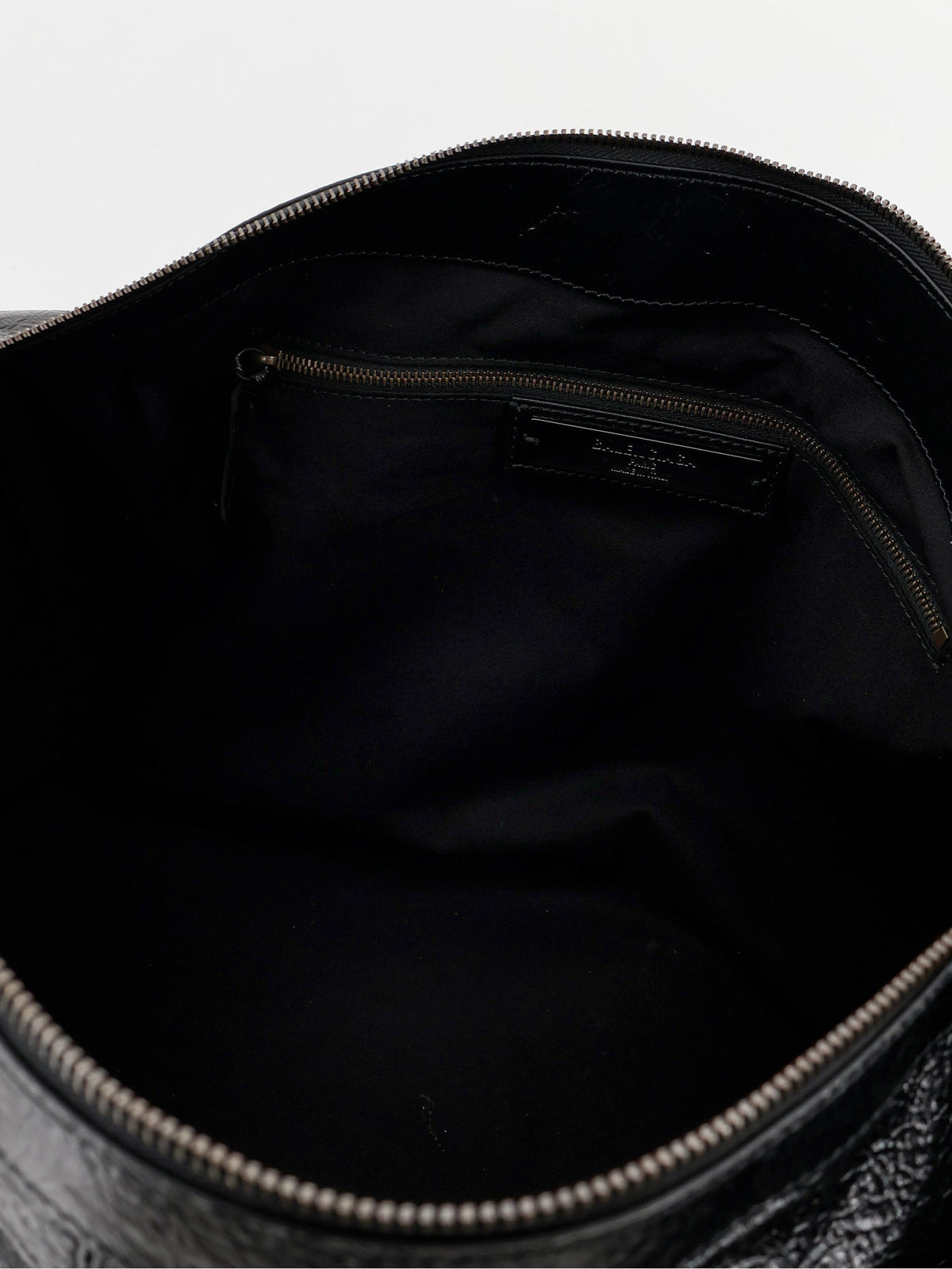 Balenciaga Le City Boston L Leather Handbag - Black