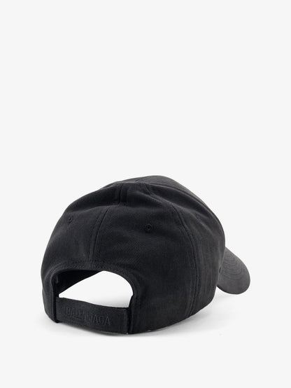Balenciaga Cotton Baseball Cap - Black