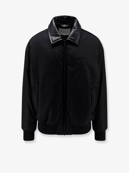 Balenciaga Cocoon down jacket in cotton blend - Black