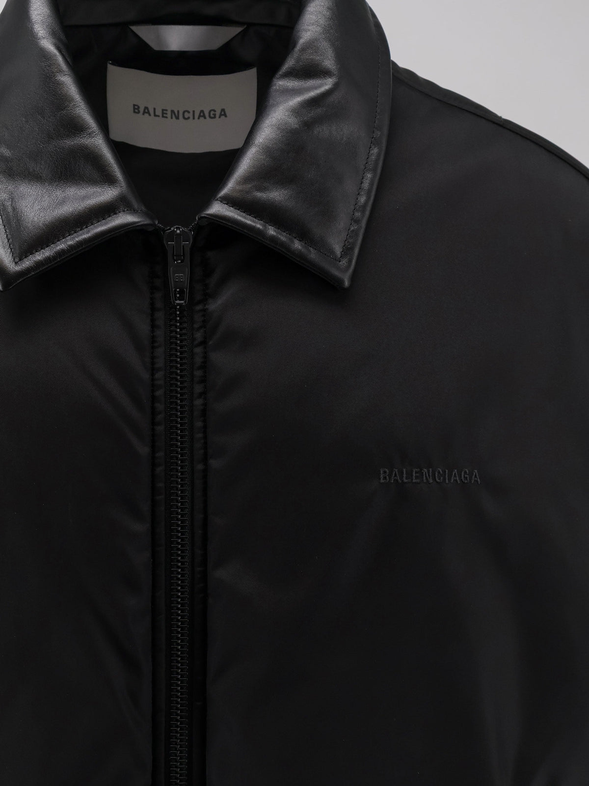 Balenciaga Cocoon down jacket in cotton blend - Black