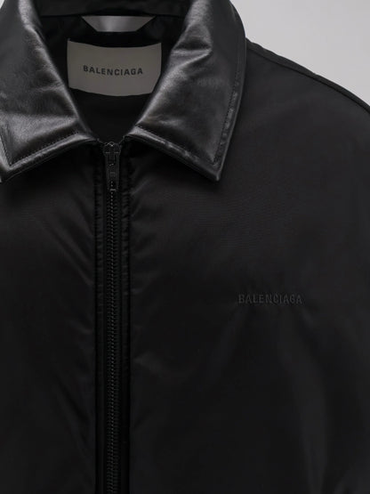 BALENCIAGA - Cocoon down jacket in cotton blend