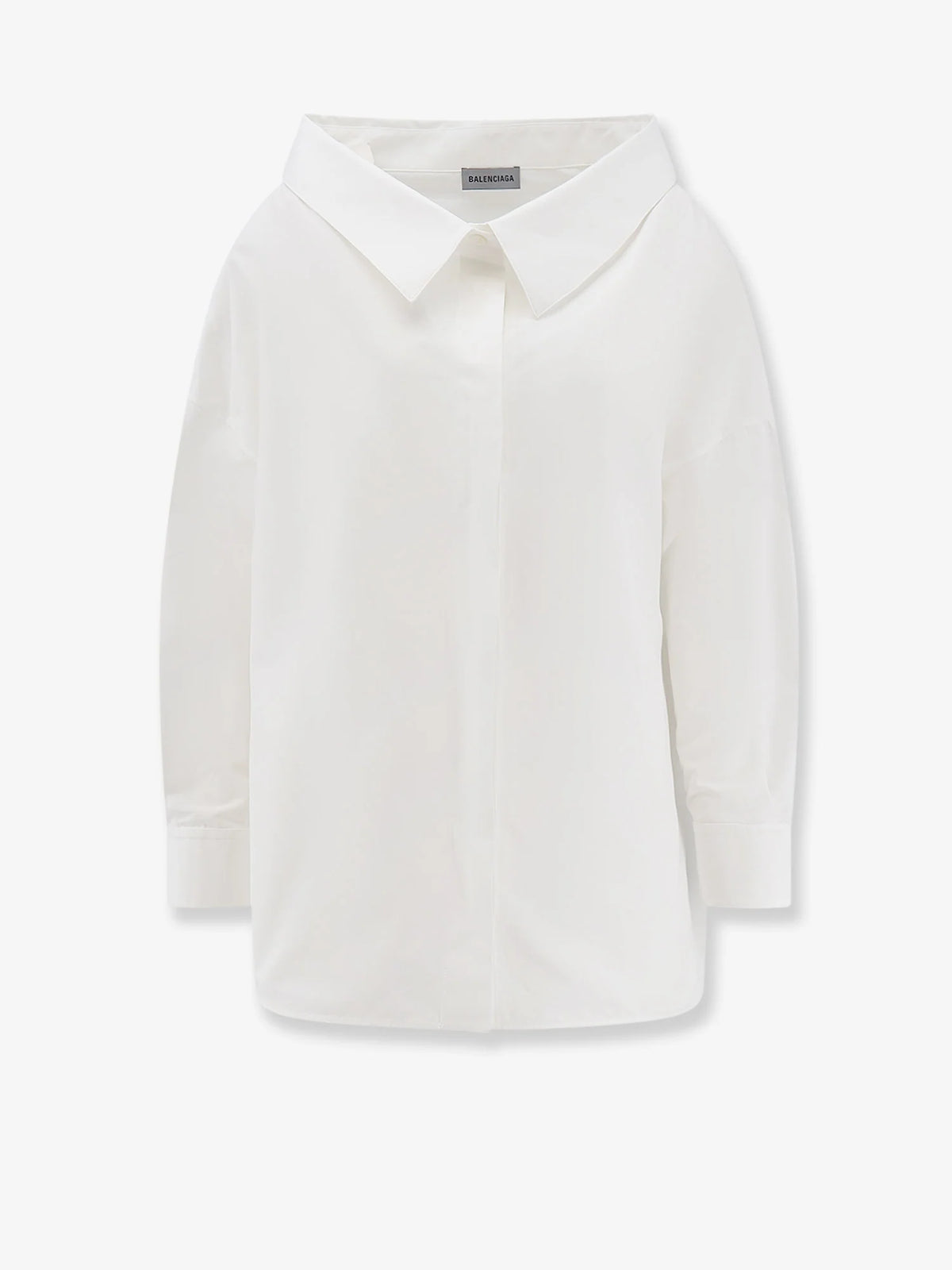 BALENCIAGA - Stola Oversize cotton shirt