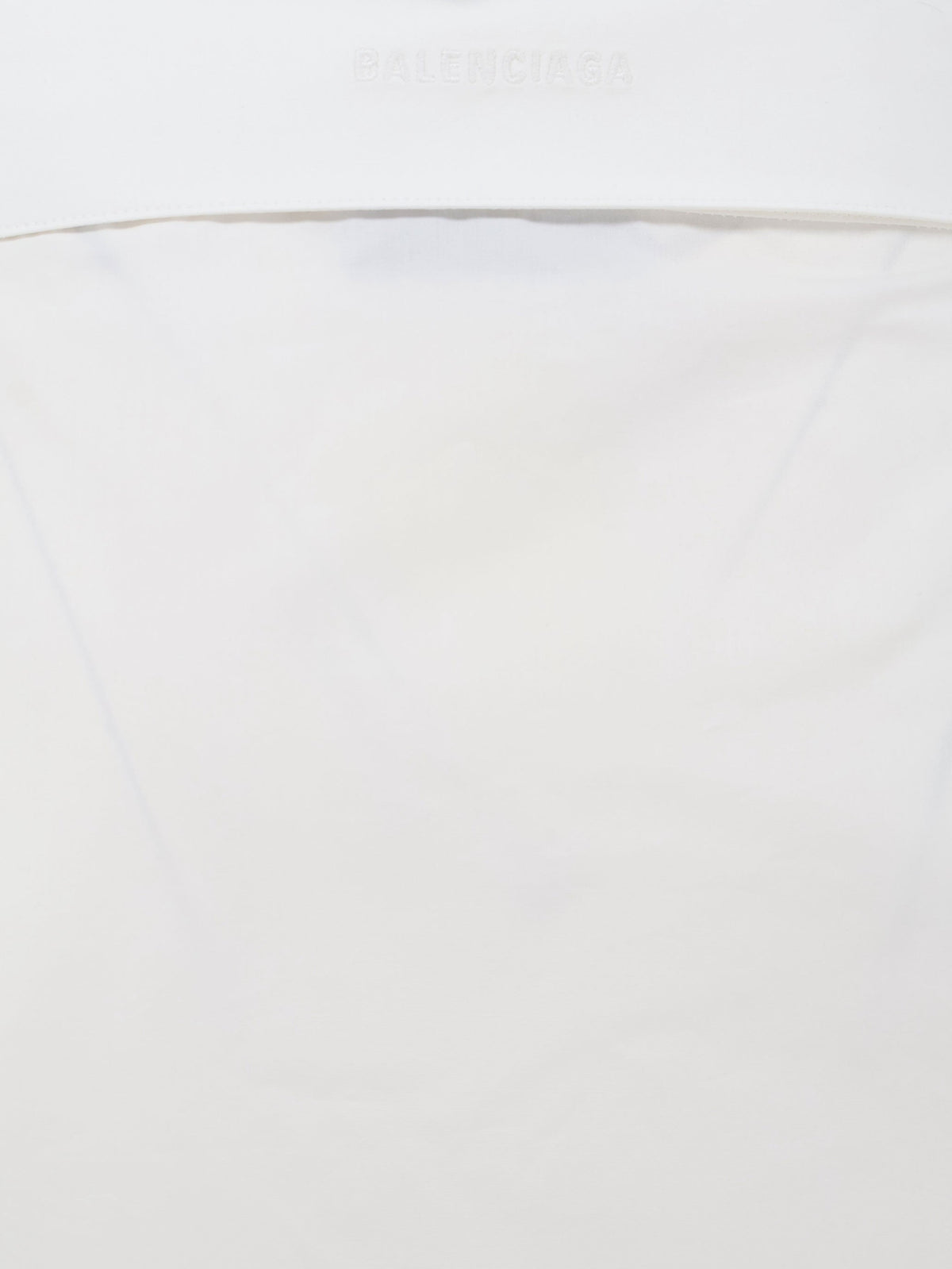 Balenciaga Stola Oversize cotton shirt - White
