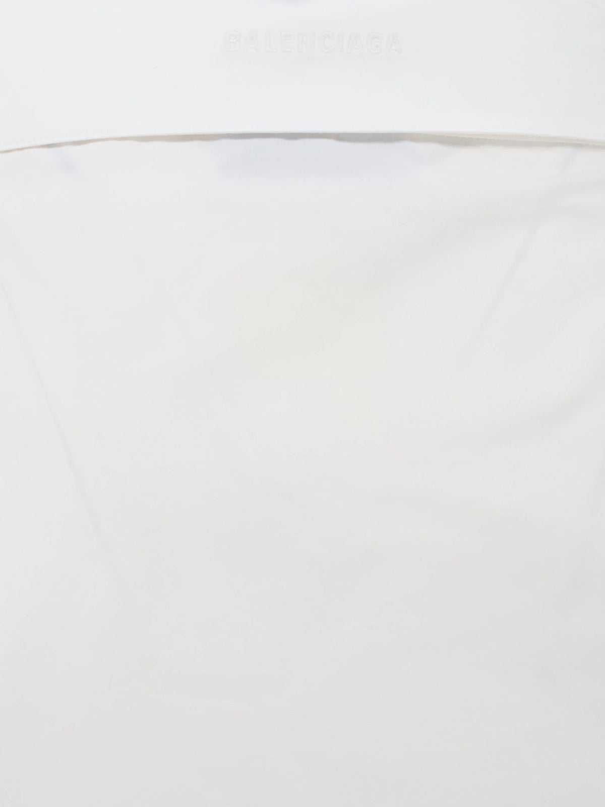 BALENCIAGA - Stola Oversize cotton shirt