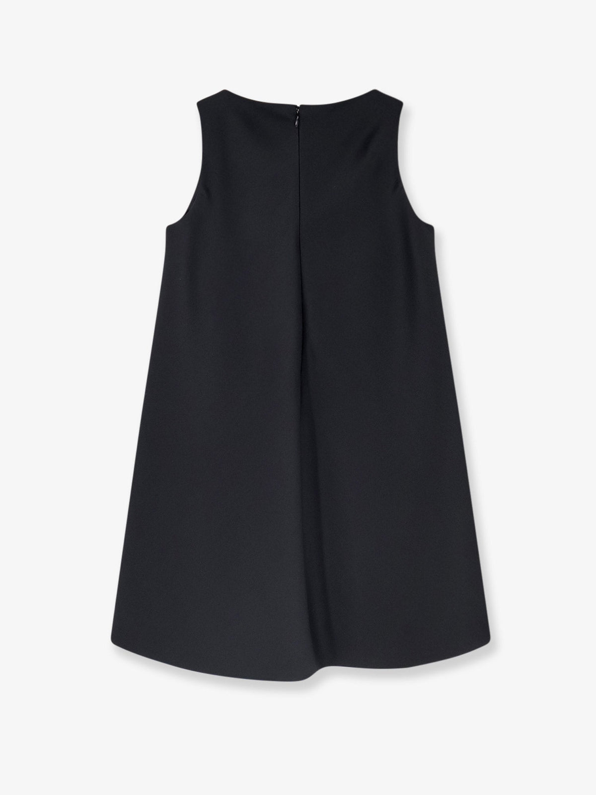 Balenciaga A-line silk mini dress - Black