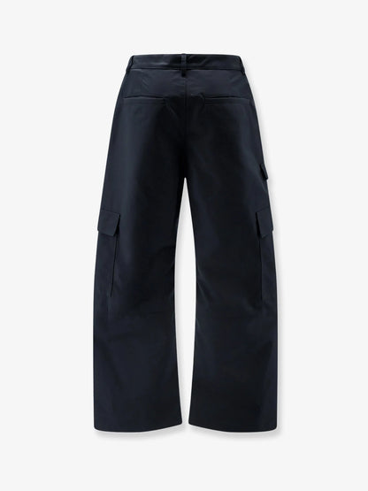 BALENCIAGA - Straight Fit Cargo cotton trousers