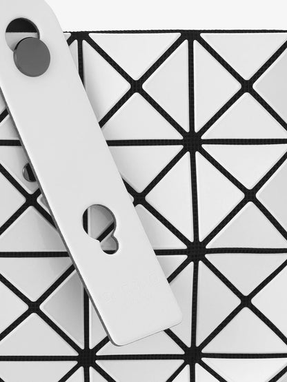 Bao Bao Issey Miyake Prism Tote PVC Shoulder Bag - White