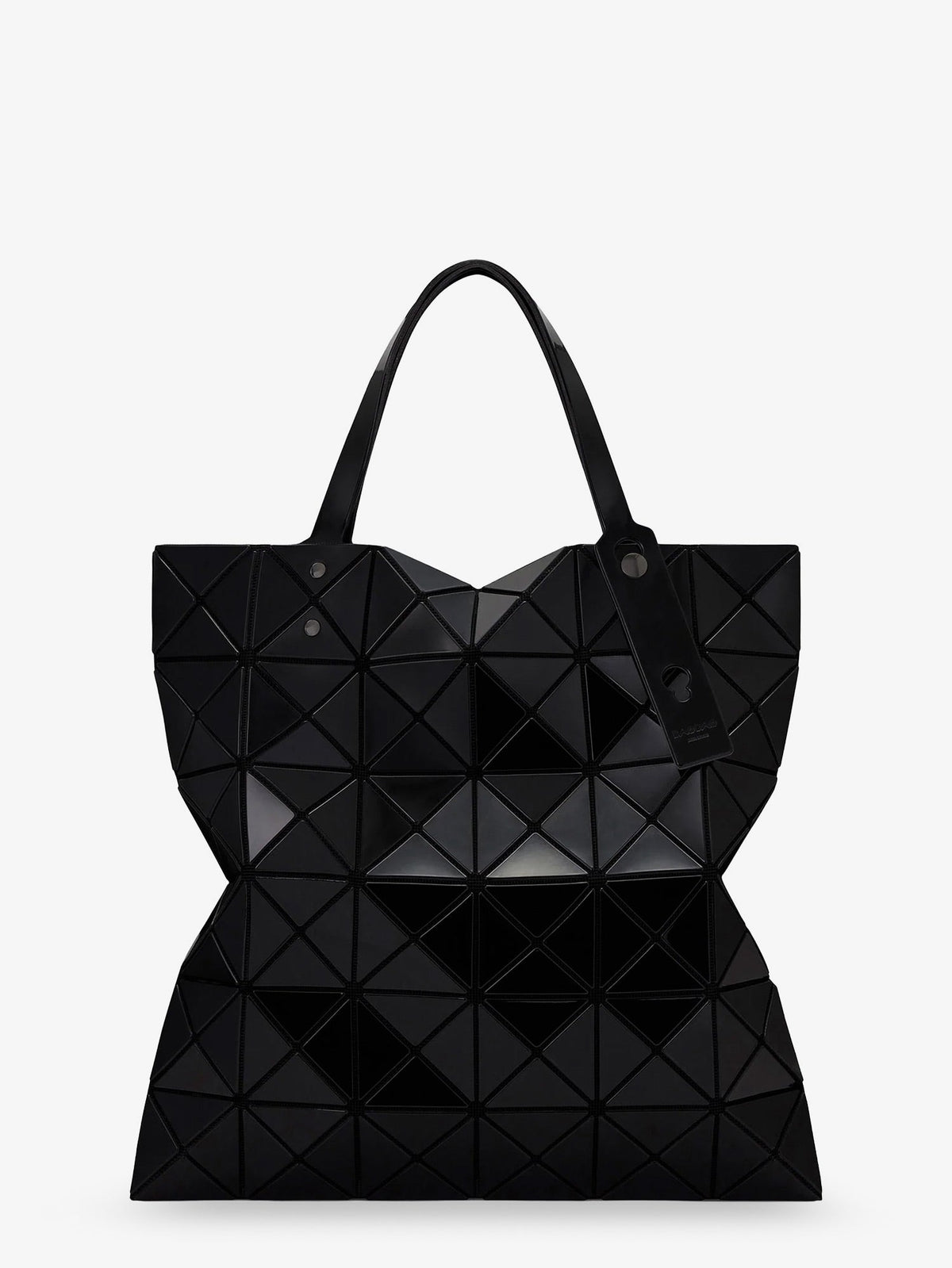 Bao Bao Issey Miyake Lucent shoulder bag with triangular pattern - Black