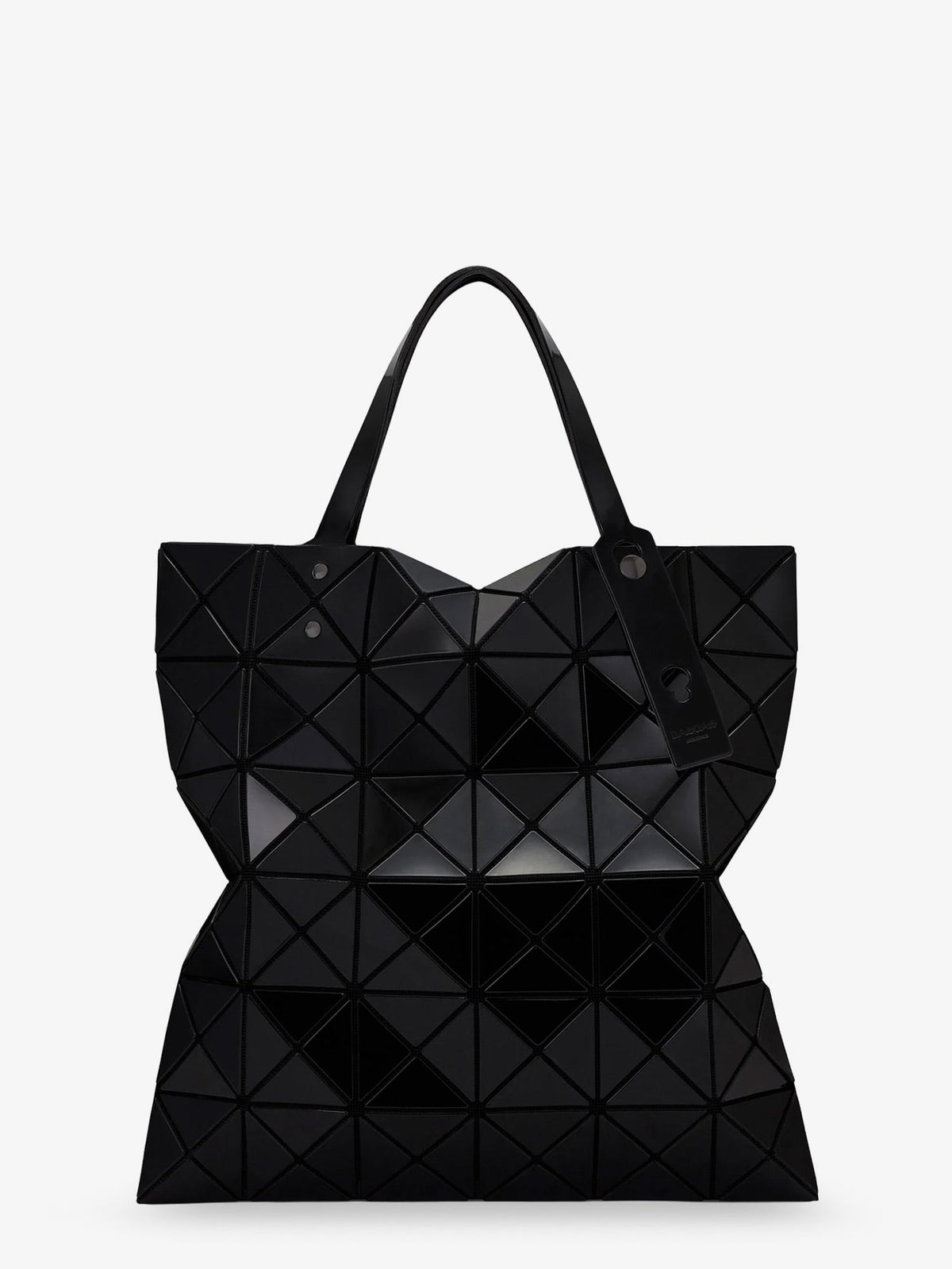 Bao Bao Issey Miyake Lucent shoulder bag with triangular pattern - Black
