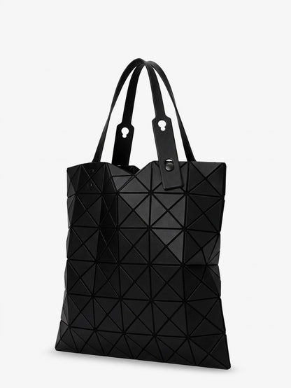 Bao Bao Issey Miyake Lucent shoulder bag with triangular pattern - Black