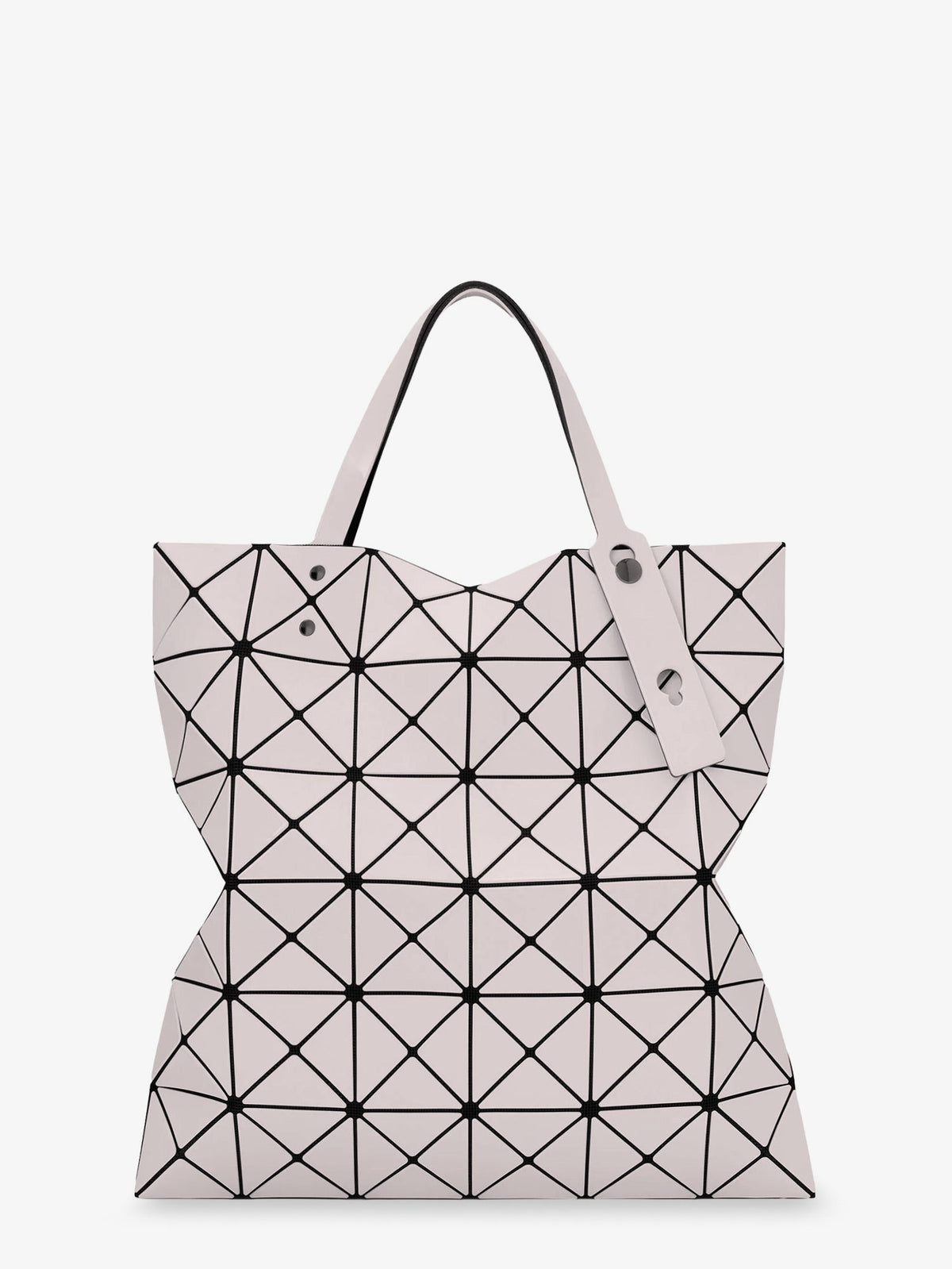 Bao Bao Issey Miyake Lucent shoulder bag with traingular pattern - Beige