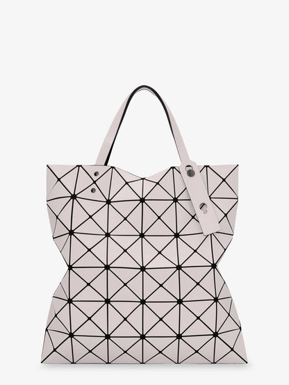 Bao Bao Issey Miyake Lucent shoulder bag with traingular pattern - Beige