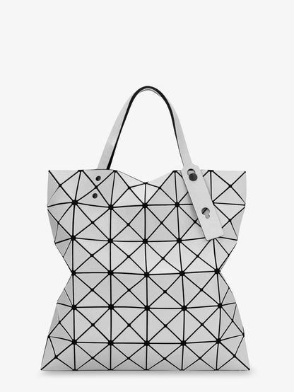 Bao Bao Issey Miyake Lucent shoulder bag with triangular pattern - Silver